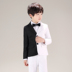 Trẻ em phù hợp với cậu bé hoa trẻ em ăn mặc Hàn Quốc phiên bản của cậu bé cậu bé lớn nhỏ phù hợp với một mảnh áo đàn piano váy biểu diễn nam. 