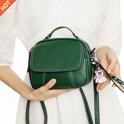 Сумка через плечо, модная универсальная сумка на одно плечо, из натуральной кожи, городской стиль