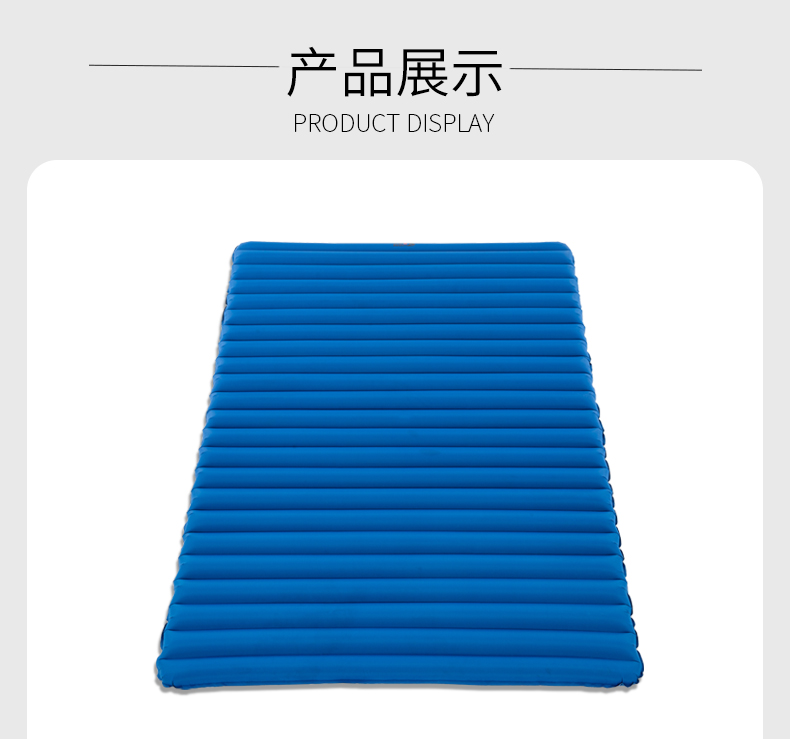 Beishan Wolf cắm trại ngoài trời mat đôi bơm hơi dày dày lều ngủ pad ăn trưa nghỉ mat di động - Thảm chống ẩm / Mat / Gối thảm du lịch