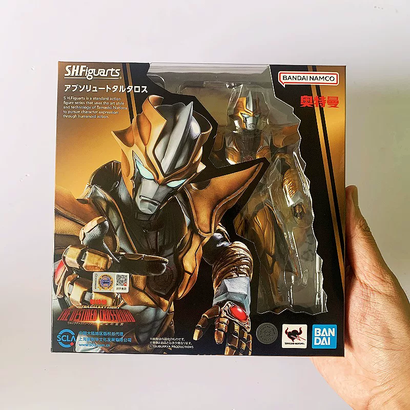 Оригинальный Bandai SHF Тальтарос Альтман Маленькая Золотая Милка Галактика