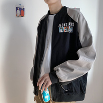 bwxd million small shop mens loose jacket jacket coat nothomme square inch short line Mr. He Zhiqian Xue Zhiqian shop