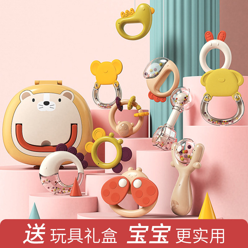 Newborn gift box toys baby supplies book newborn baby full moon hundred days gift set clothes gift