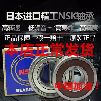 Japan imported NSK bearing 6200 6201 6202 6203 6204-2Z DDU VV C3 bearing