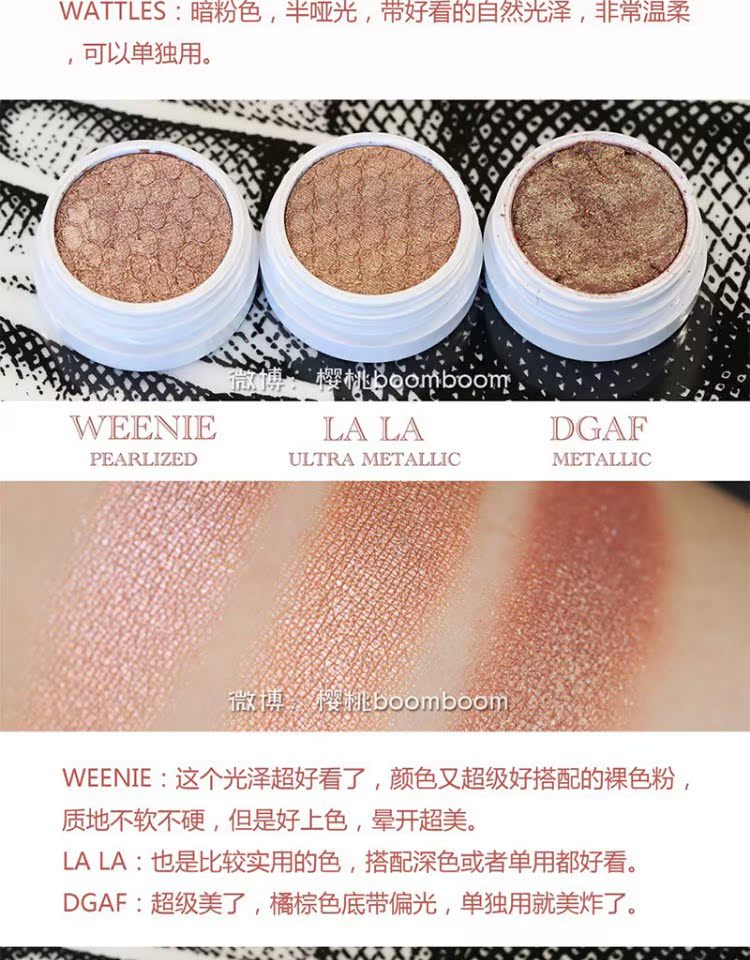 Spot Hoa Kỳ Thẻ Colourpop Le bubble nghiền mắt cp phấn mắt Dgaf Frog bae [link 1] - Bóng mắt —