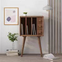 Три ящика цвет светлый орех 45*28*76