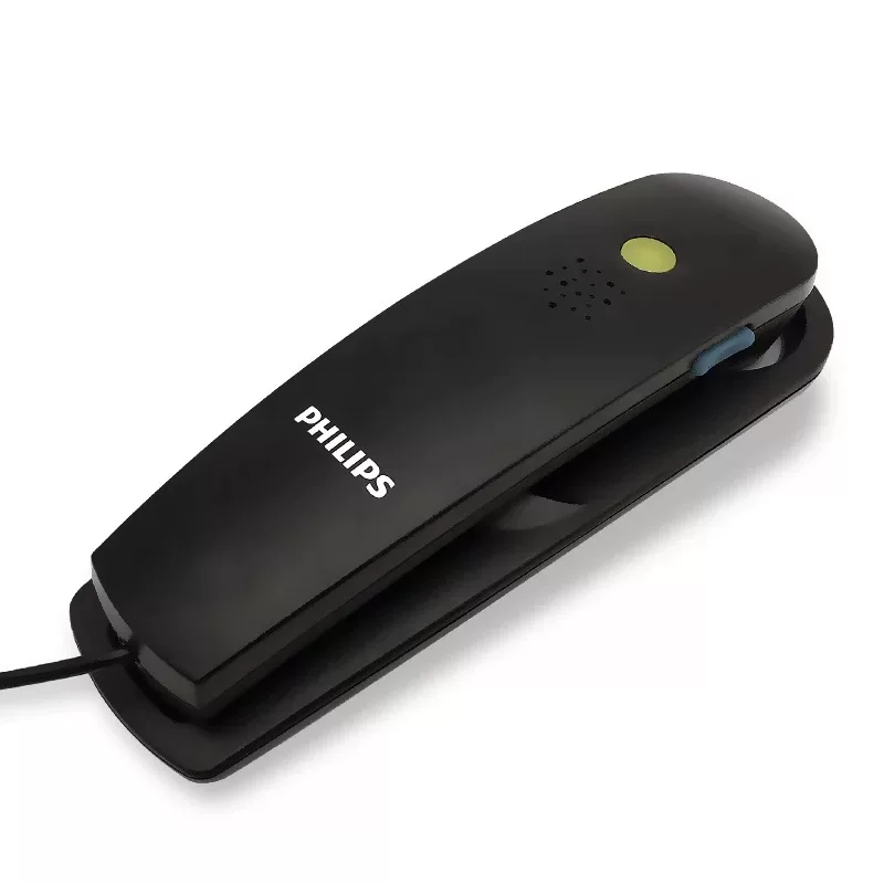 Панель Philips TD-2801 с настенным креплением, телефон с верёвкой, стационарный телефон у кровати