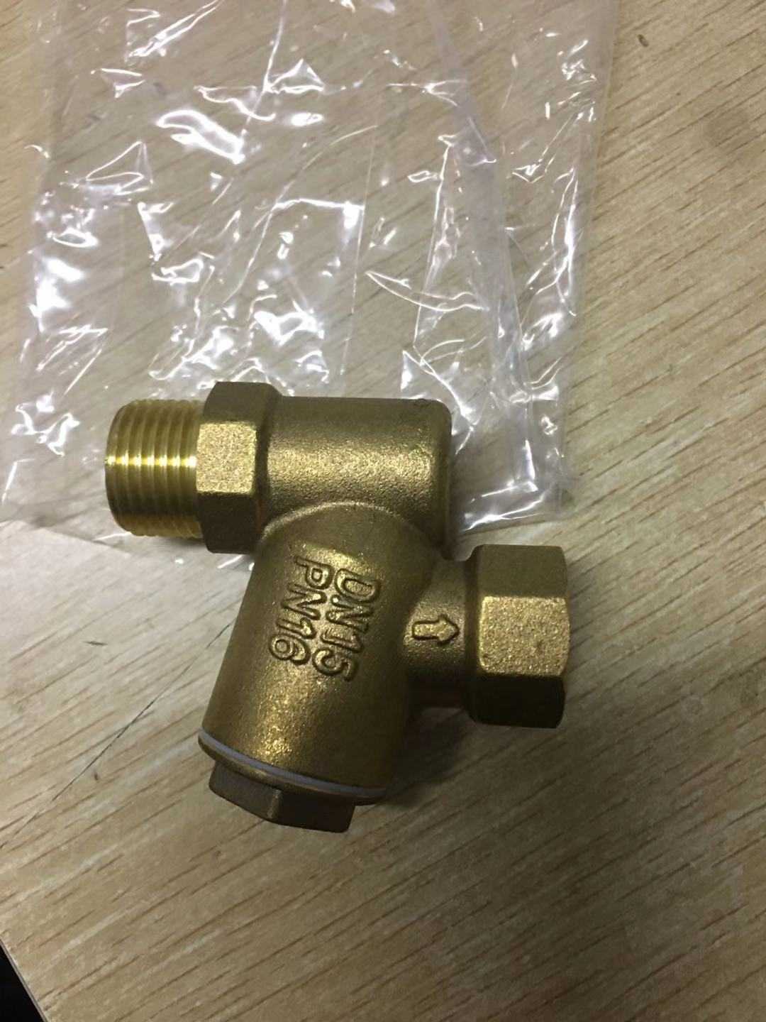 Full copper gas filter Home water purifier Tap Water Pipe Front Backwash filter
