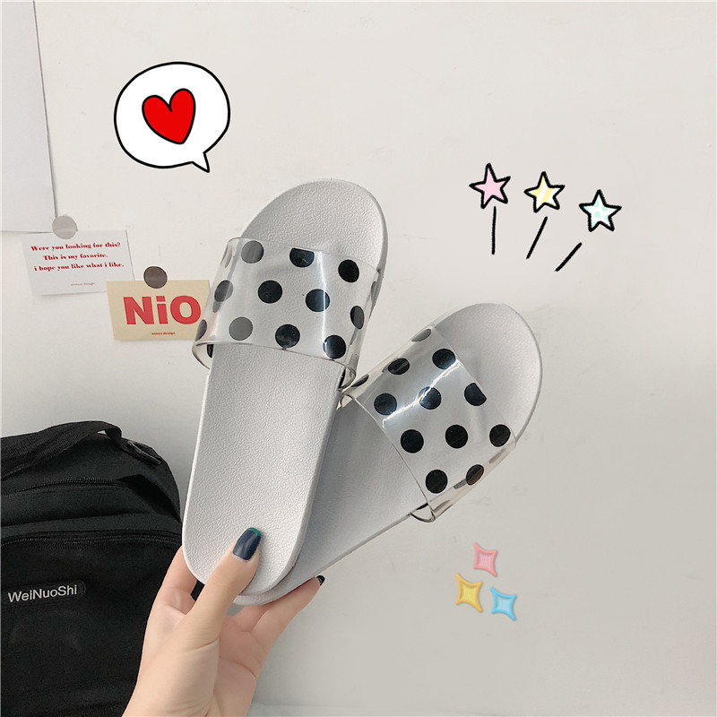 Slippers Women Summer Outwear Bathroom Bath Anti-Slip Home Home Soft Bottom Indoor Cartoon Net Red Lined Sandals