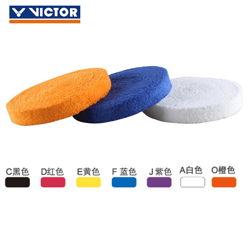 VICTOR Weikdo Victory badminton racket towel hand rubber large market suction sweats with non-slip tennis durable GR338 