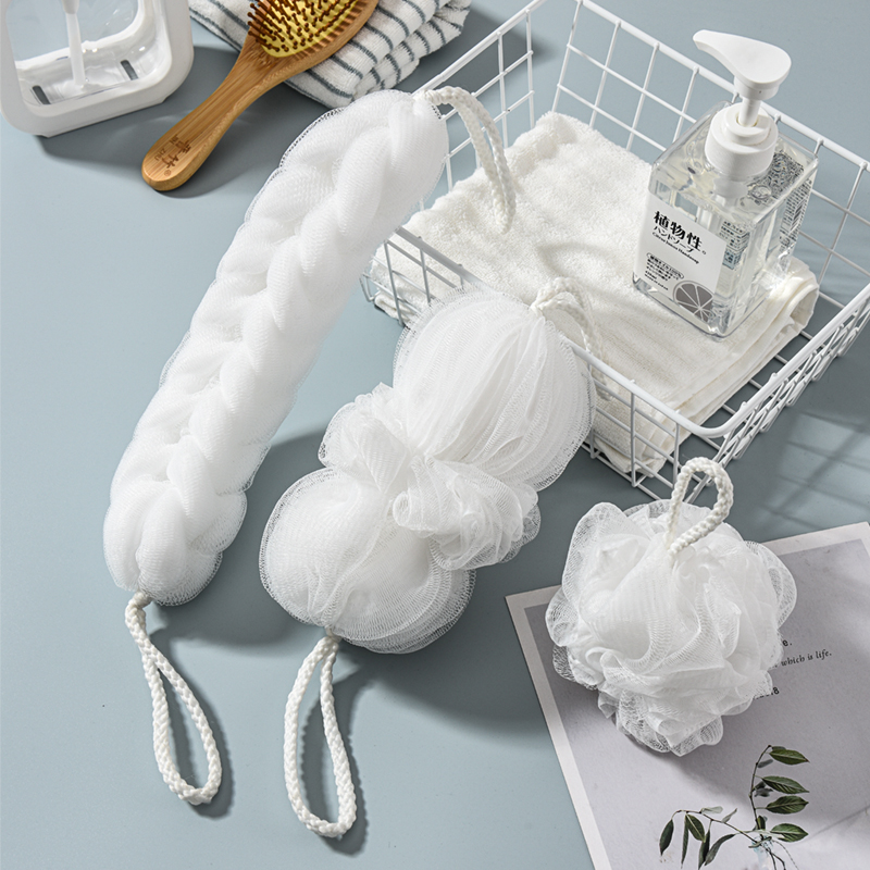 Bath Ball Bath Flower Bubble Bath Ball Super Soft Female Big Number Cute not loose upscale Bath Dual-use bath Supplies