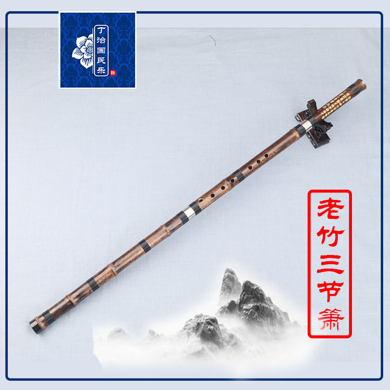 Tin Governance treasures Zizhu three-section xiao professional performance level 6 holes 8 holes 8 holes GFED tuning holes  