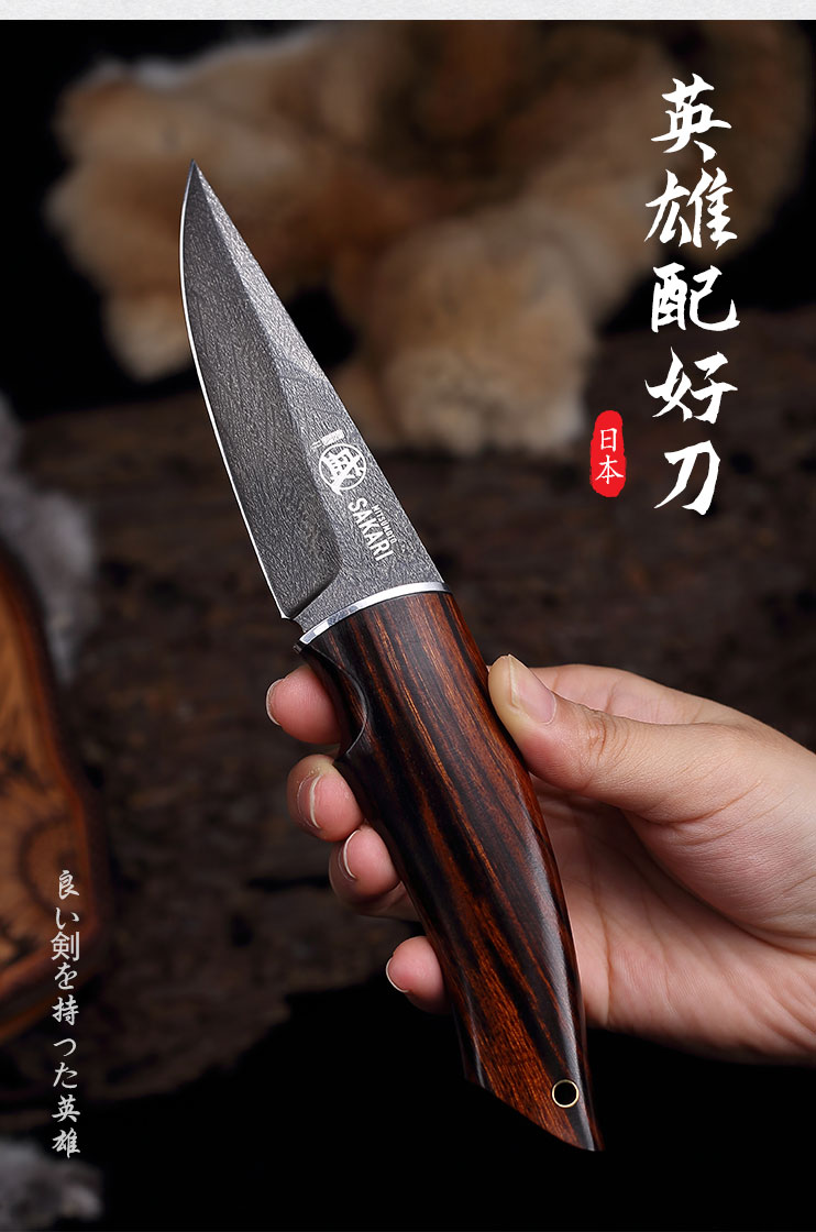 安享好物 安享A级水果刀-三本盛乌兹水果刀  