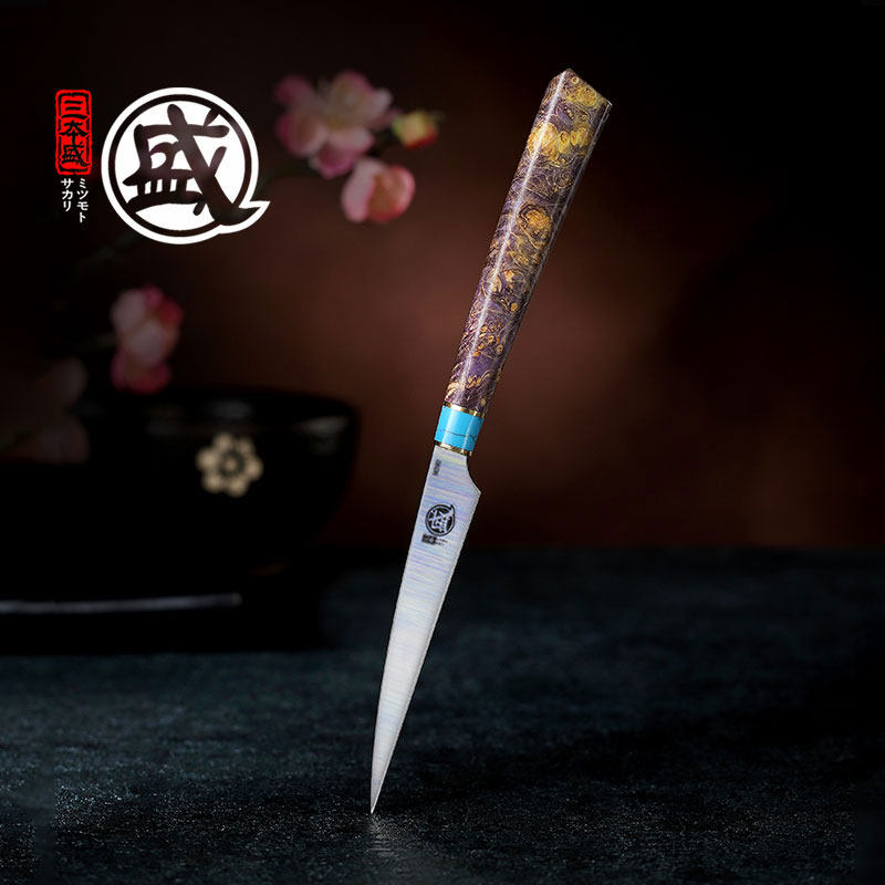 japanese food is the carving professional chefs fruit carving surgeon M390 kobelco fruit knife three sheng