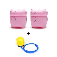 Розовый воздушный насос, 2 упаковки
