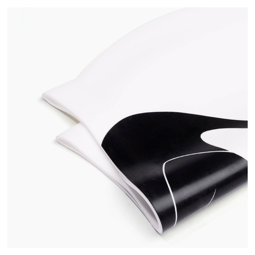 Лебедь, модная водонепроницаемая белая силиконовая большая плавательная шапочка для плавания