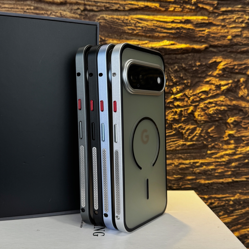 Suitable for Google Pixel11Proxl Metal Snap-On Google Pixel11 Cooling Frame Google Pixel11Pro Back Panel Pc Matte Magnetic Protective Phone Case Suitable for Google Pixel11Proxl Metal Snap-On Google Pixel11 Cooling Frame Google Pixel11Pro Back Panel Pc Matte Magnetic Protective Phone Case