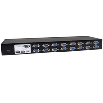 Maxtor KVM switch MT-1601UK-CH multi-computer monitoring USB keyboard and mouse VGA display 16 in 1 out