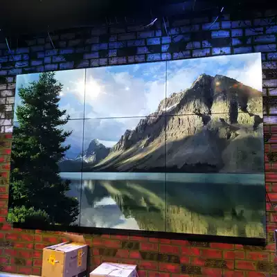 46-inch 100-inch large-screen multi-screen splicing display 4KTV restaurant leisure bar TV wall monitoring security