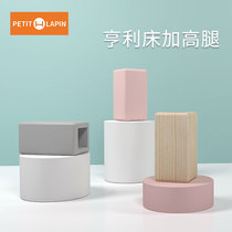 (High legs) Korean solid wood childrens bed with guardrail crib splicing big bed girl princess bed treasure bed