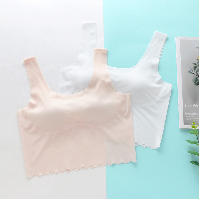 Girls' ice wire-free bras in girls' childhood ice wire during the development period of thin underwear elementary school students