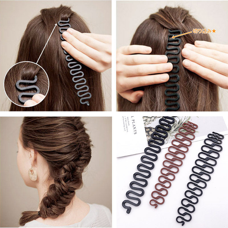 Butterfly Knot Subhead Disc Hairdresser Sloth 100 Variable Styling Centipede Braid Hair Dresser Woman Korea Beauty Hair Tool God