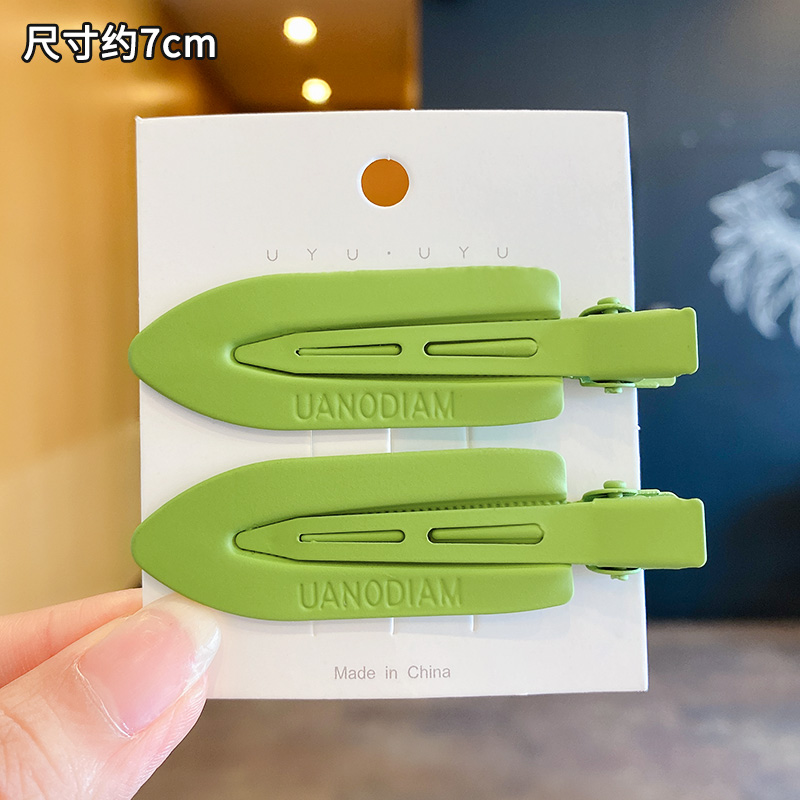 images 4:Color-free hair clip side summer candy bang bang bucket duck mouth pintoon hairpin