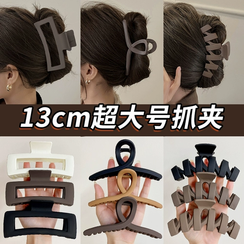 Заколка для волос, большая заколка-крабик, акула, демисезонный аксессуар для волос, коллекция 2023