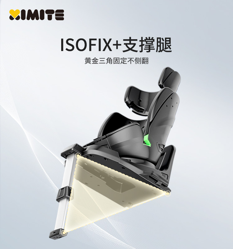 Детское автокресло Ximite YB105A поворотное 0-12 лет