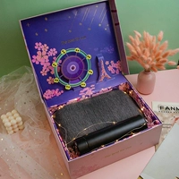 Умный черный стакан, шарф, колесо обозрения, подарочная коробка