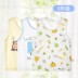 3 mẩu bé vest cotton mùa hè mỏng bé trai sơ sinh 1 chục đáy mặc nữ mùa xuân và mùa thu năm bụng bảo vệ cũ. 