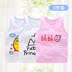 3 mẩu bé vest cotton mùa hè mỏng bé trai sơ sinh 1 chục đáy mặc nữ mùa xuân và mùa thu năm bụng bảo vệ cũ. 