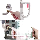 Устройство для открытия двери анти -контакт -ключ Портативный сантехнический санитарный антибактериальный эпидемический профилактика лифта для предотвращения зараженных артефактов