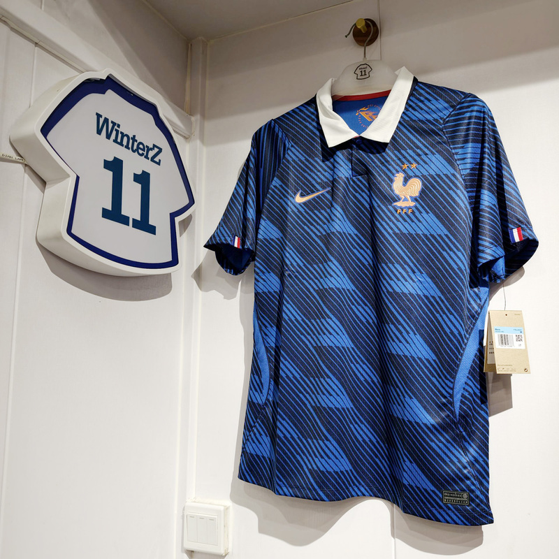 Authentic Nike French National Team 2026 World Cup Home Short-Sleeved Fan Version Jersey Ib5300