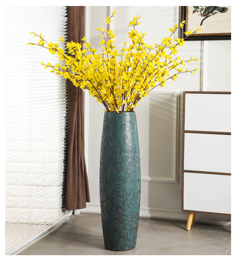 Gagarin ground vase restoring ancient ways American household decoration simulation of large ceramic sitting room adornment flowers in the vase