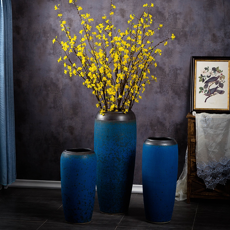 Landing a large ceramic vase furnishing articles contracted and I sitting room dry flower arranging flowers restore ancient ways the hotel villa decoration POTS