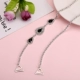 . Áo ngực đồ lót dây buộc rhinestone dây đeo vai vô hình dây đeo cổ treo cổ hoang dã trang trí đám cưới với dây đeo kim cương ngực - Vai tráng