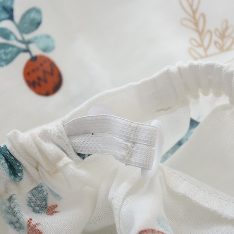 Trong tháng bảy, phụ nữ mang thai sinh ra bộ đồ ngủ nữ mùa hè gạc mỏng vải bông cardigan huy hoàng hậu sản quần áo trăng pu-sữa mới.