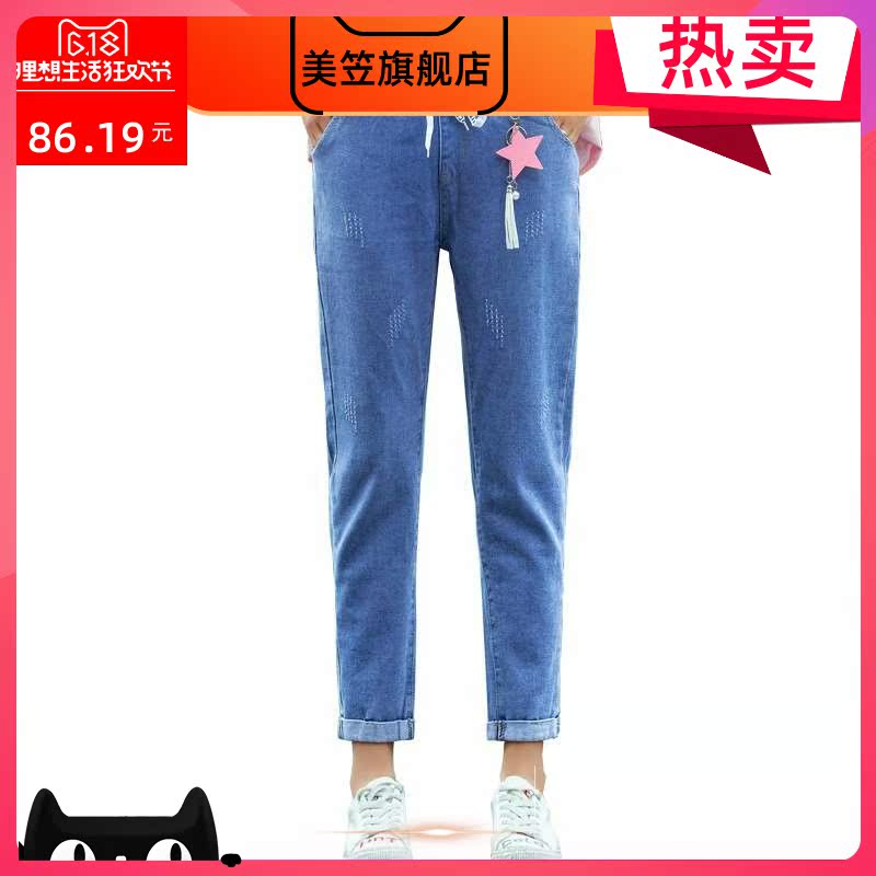 quần mỏng denim 17 mùa thu váy cô gái. 12 cô gái 13 học sinh tiểu học 14 cô gái trẻ 15 hughs