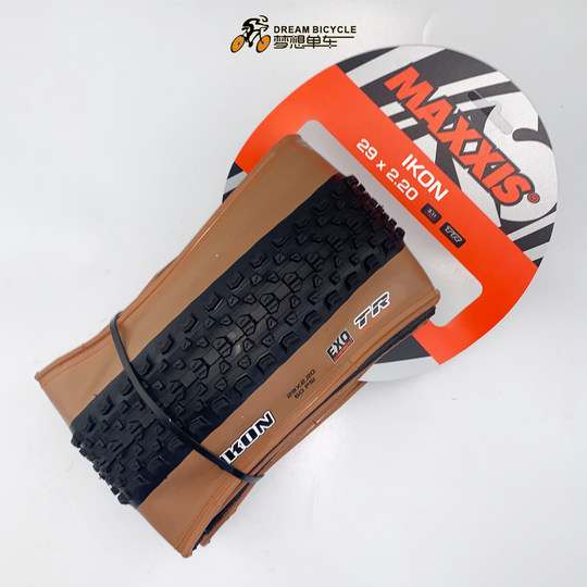 MAXXIS IKON27.5/29*2.20 mountain bike lightweight vacuum anti-puncture folding tire yellow edge