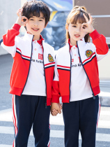 Kindergarten Garden clothes Spring and autumn clothing Three sets of school uniforms suit elementary school students class uniforms Yinglun Wind Children into the garden clothing