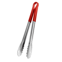 Household 304 stainless steel food clips kitchen food clips barbecue steak clips extended anti-scalding barbecue clips bread clips
