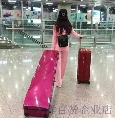 Adult Guzheng Care Delivery Box Express Anti-Fall Violin Case Damp-proof Guzheng Pack suitcase thickened light inner lining package