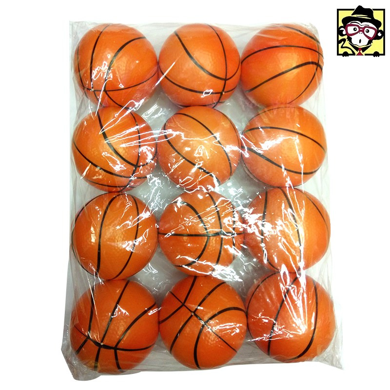 Basketball bouquet creative mini small creative diy material Sponge Solid ball Jumping ball 6 3cm