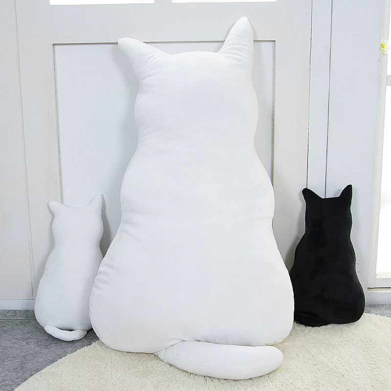 Pillow, plush toy, doll, sofa, cat, kitten