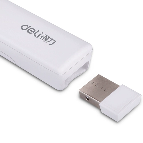 Deli PPT -лазерные страницы могут заряжать учителей с помощью USB -интерфейса многофункциональный слайд -снарядный проектор лекции зеленые