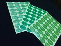 480 sticker ROHS Label 30 * 20MM eco-friendly sticker electronics Electrical eco-friendly adhesive sticker