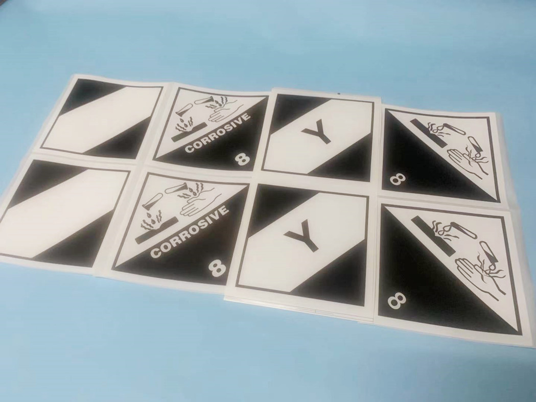 Sea Transport Air Transport 8 Types Of Corrosion Products Labels Dangerous Goods Transport Labels Restricted Weight Capacity Limited Y Label-Taobao