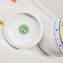 Home Cute Personality Rice Cylinder Sticker Items Color Personality Rice Barrel Stick Inner Lid Sticker