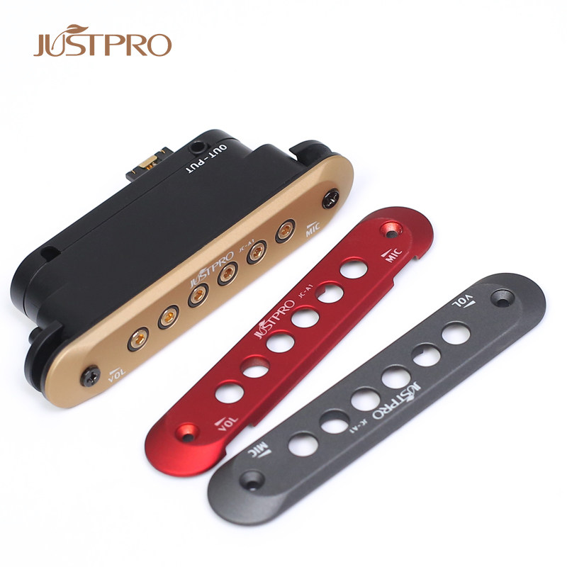 JustPro Jesp pick up sound hole free bore special folk guitar finger bomb with beating plate sound hole
