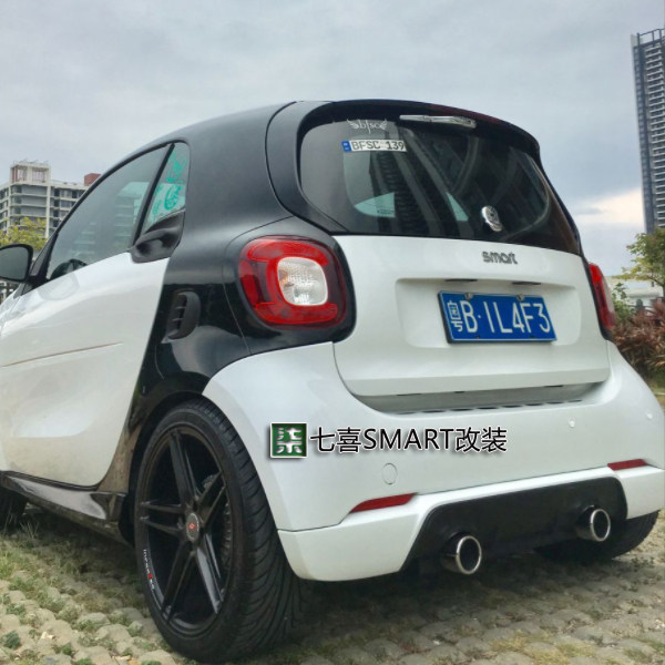 25年最新｜两门SMART改装排气必看！尾段尾鼓+包围后唇全解析，避坑指南+真实体验-尾喉-淘宝好物网